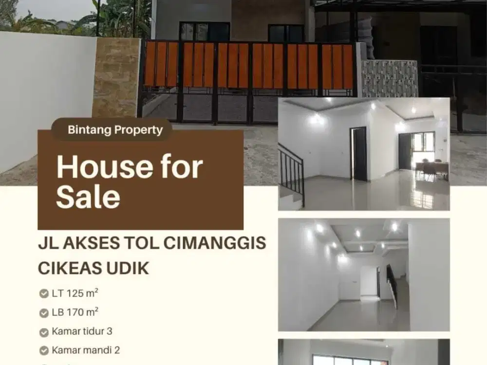 Rumah Baru Ada Rooftop Di Cikeas Cibubur Jawa Barat