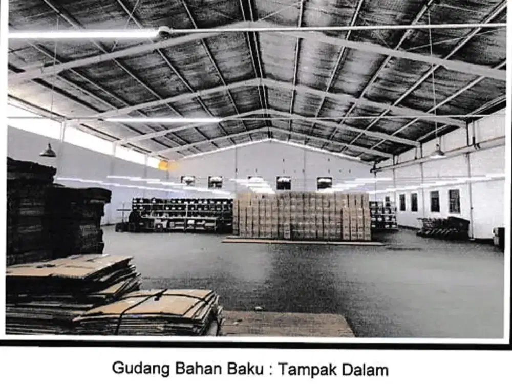 DIJUAL GUDANG DI KAPUK KAMAL MUARA RAYA, LT. 5.060 m2, HGB. LOKASI SANGAT STRATEGIS, DEKAT PINTU TOL.