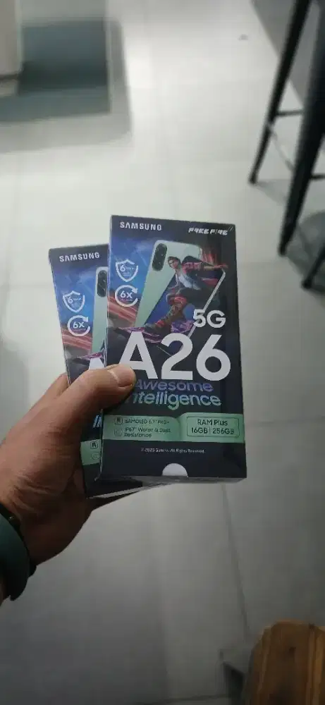 Murah‼️Samsung Galaxy A26 5G 8/256GB, baru segel garansi 12 bulan sein