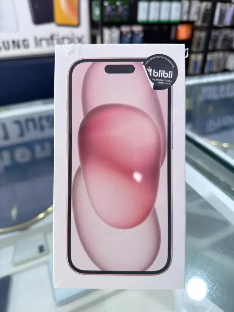 Baru..iPhone 15 128GB Warna Pink Garansi iBox Harga Promo