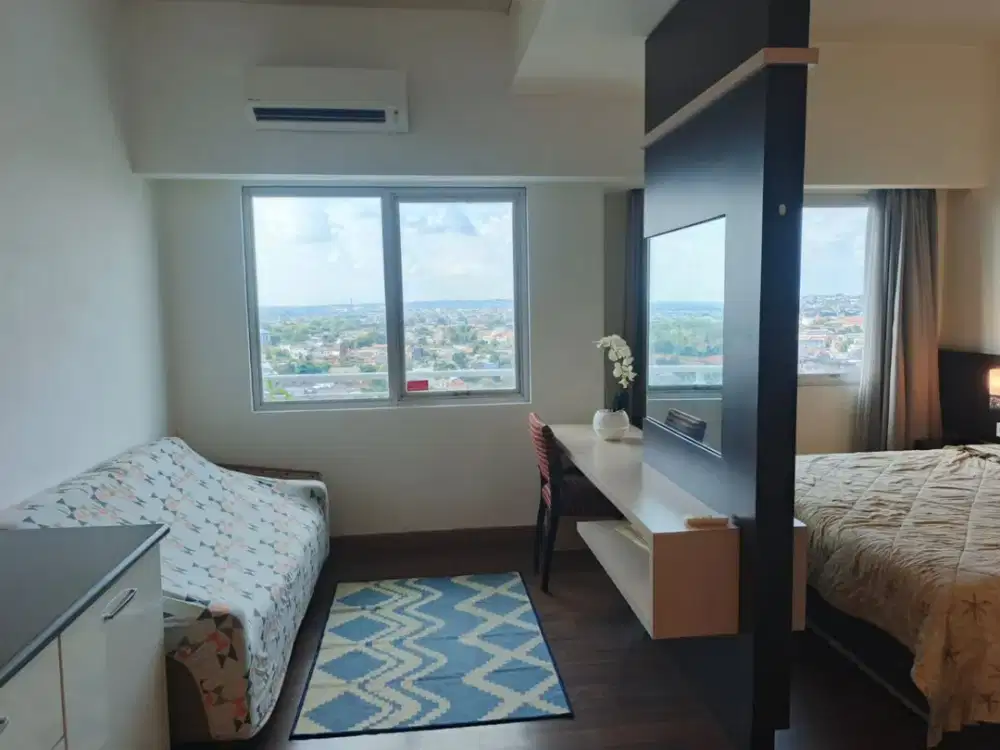 SEWA APARTEMEN KAMAR DAN RUANG TAMU SOLO PARAGON BULANAN