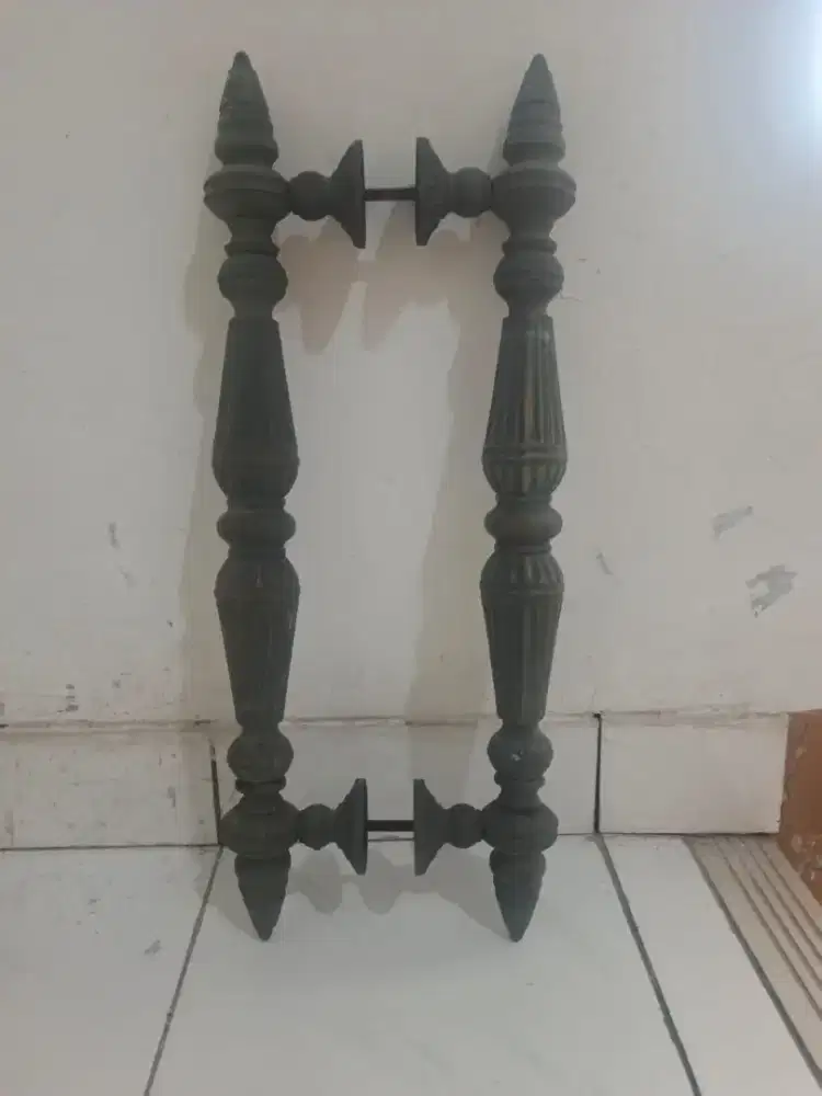 Handle Pintu Full Kuningan 57cm - Stok Lama (NOS) Belum Pakai