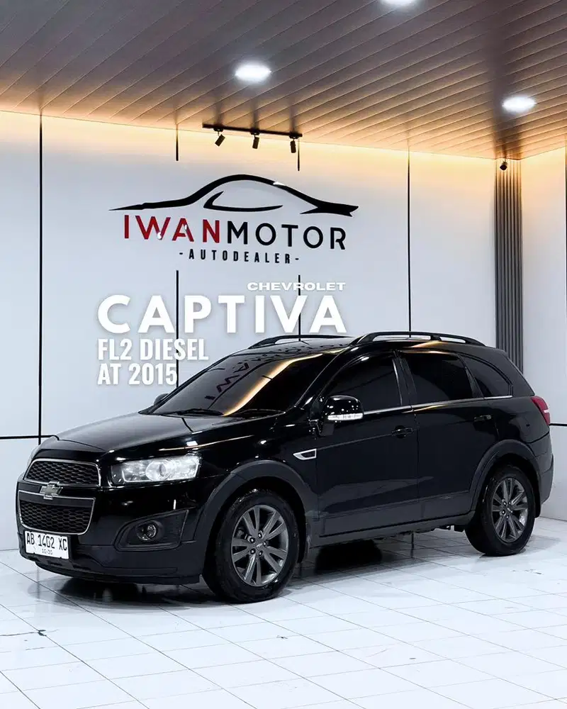 Tangan Pertama! Chevrolet Captiva 2.0 FL2 Disel AT Tahun 2015