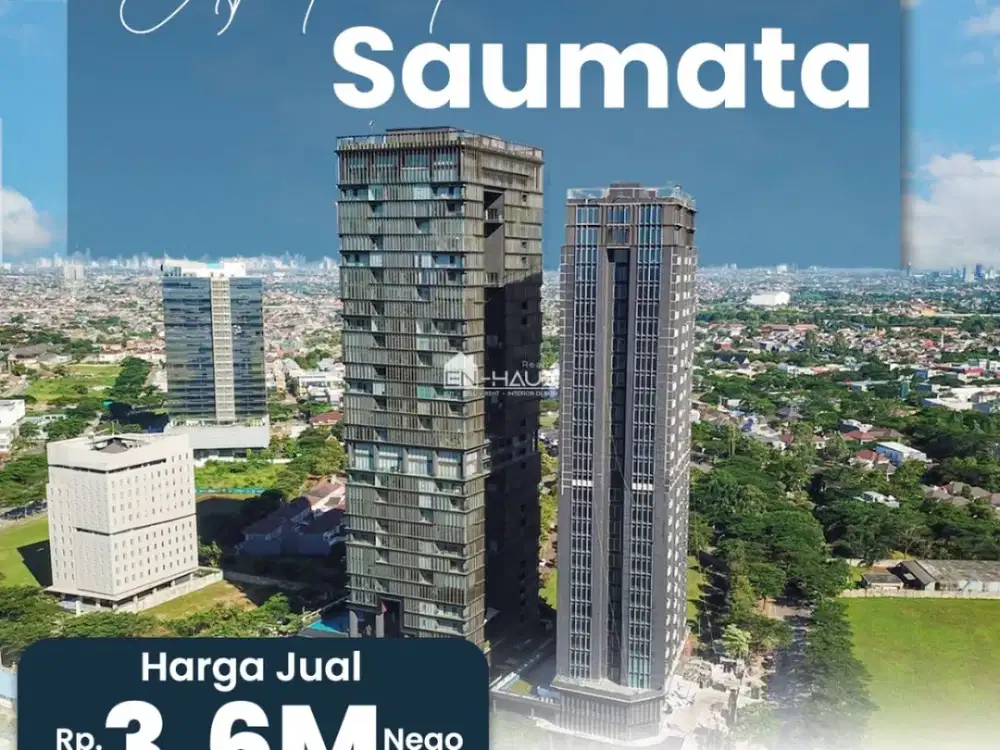 (ICL) DIJUAL APARTEMEN SAUMATA Di ALAM SUTERA HANYA 3.6M