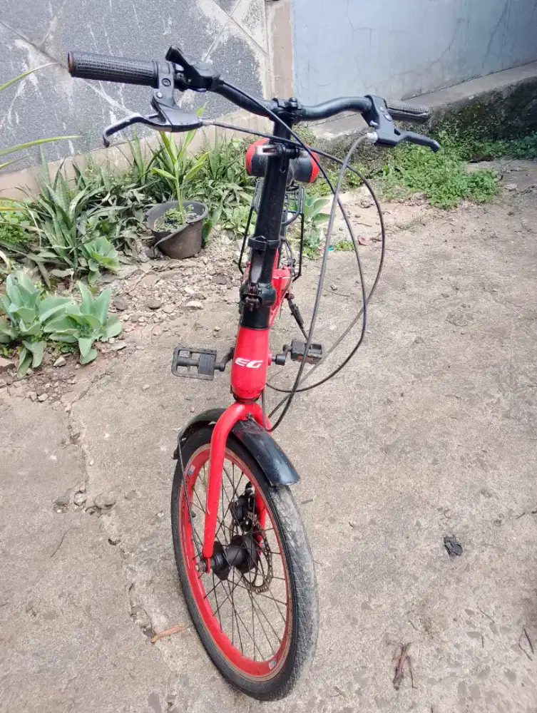 Sepeda lipat Evergreen