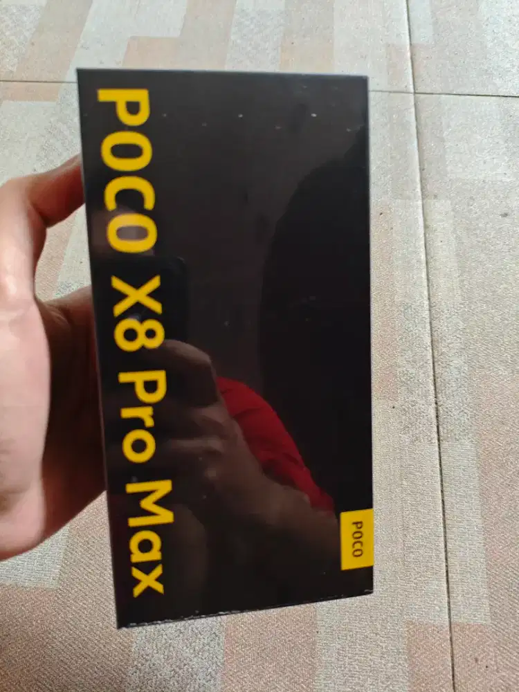Xiaomi poco X8 pro max 512gb ram 12gb 5G dan12/256 garansi resmi