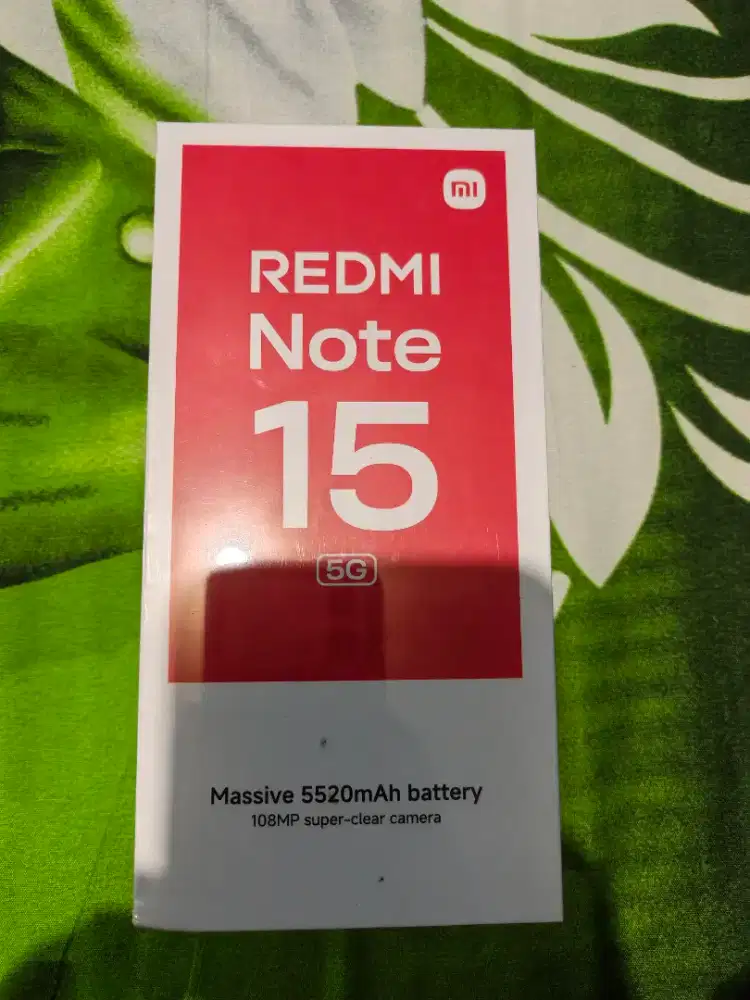 Ready Xiaomi Redmi Note 15 5G 8/256 GB BARU