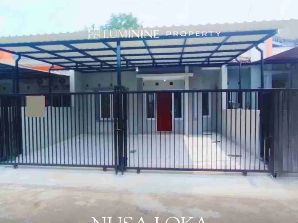 DIJUAL RUMAH CANTIK BARU RENOV DI NUSA LOKA SEKTOR 14.6  BSD CITY - TANGSEL