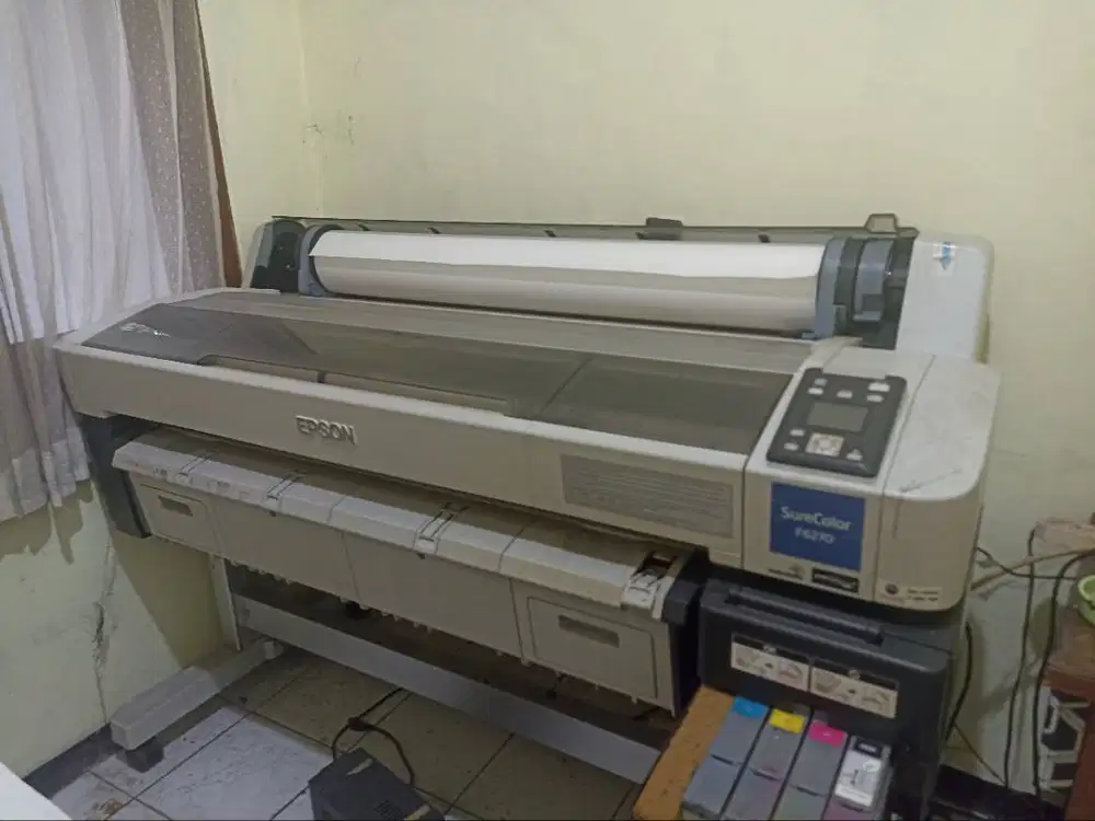 Printer Sublim Epson F2670 dan Heat Press hidrolik 120 cm x 120 cm