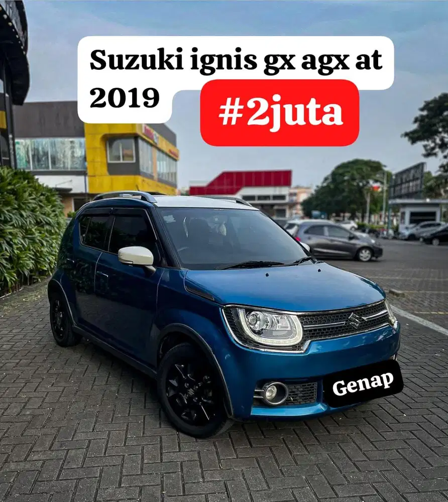Suzuki Ignis GX ags at 2019 biru #2juta