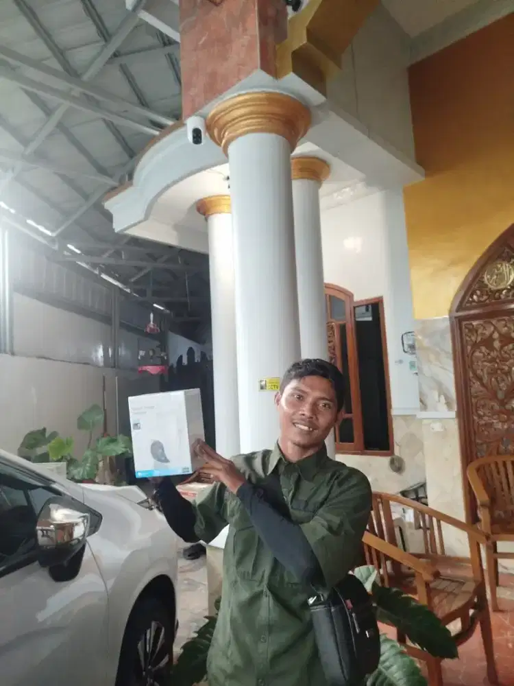 Kamera CCTV siap pasang baru dan servis se Sidoarjo teknisi langsung