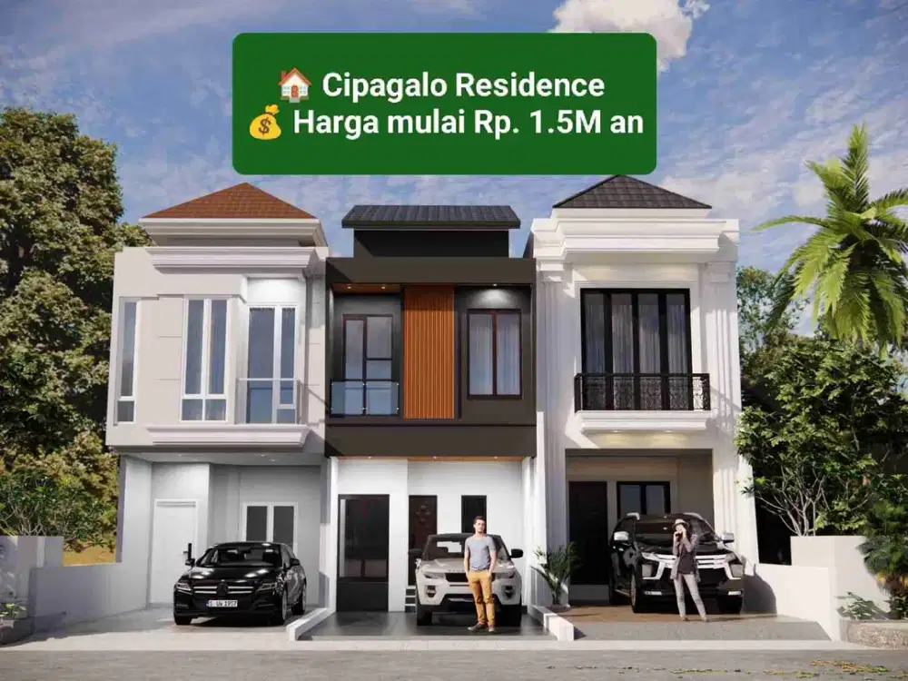 Cipagalo Residence rumah baru 2lantai SHM Ciwastra bandung