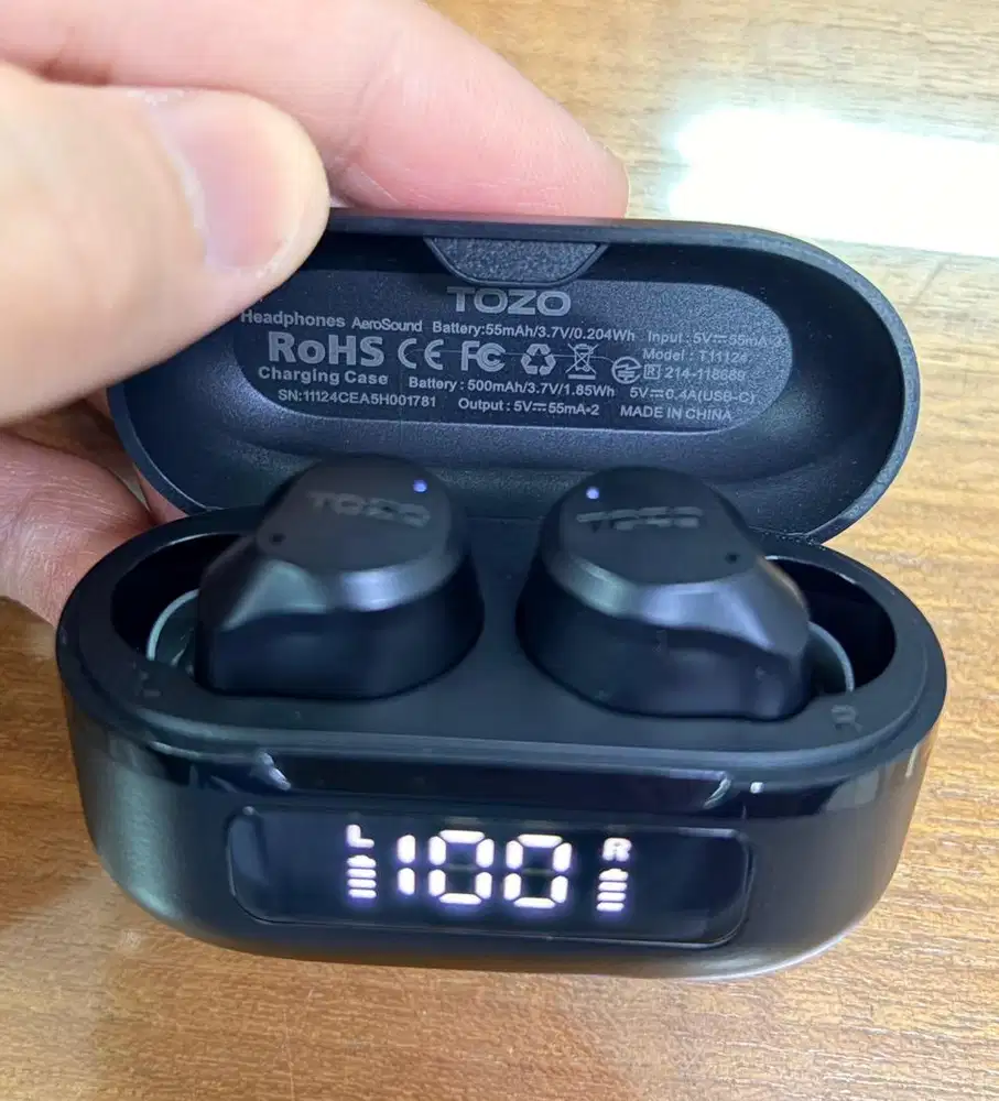 Tozo Aerosound NC9 TWS 6 Mics Hybrid ANC