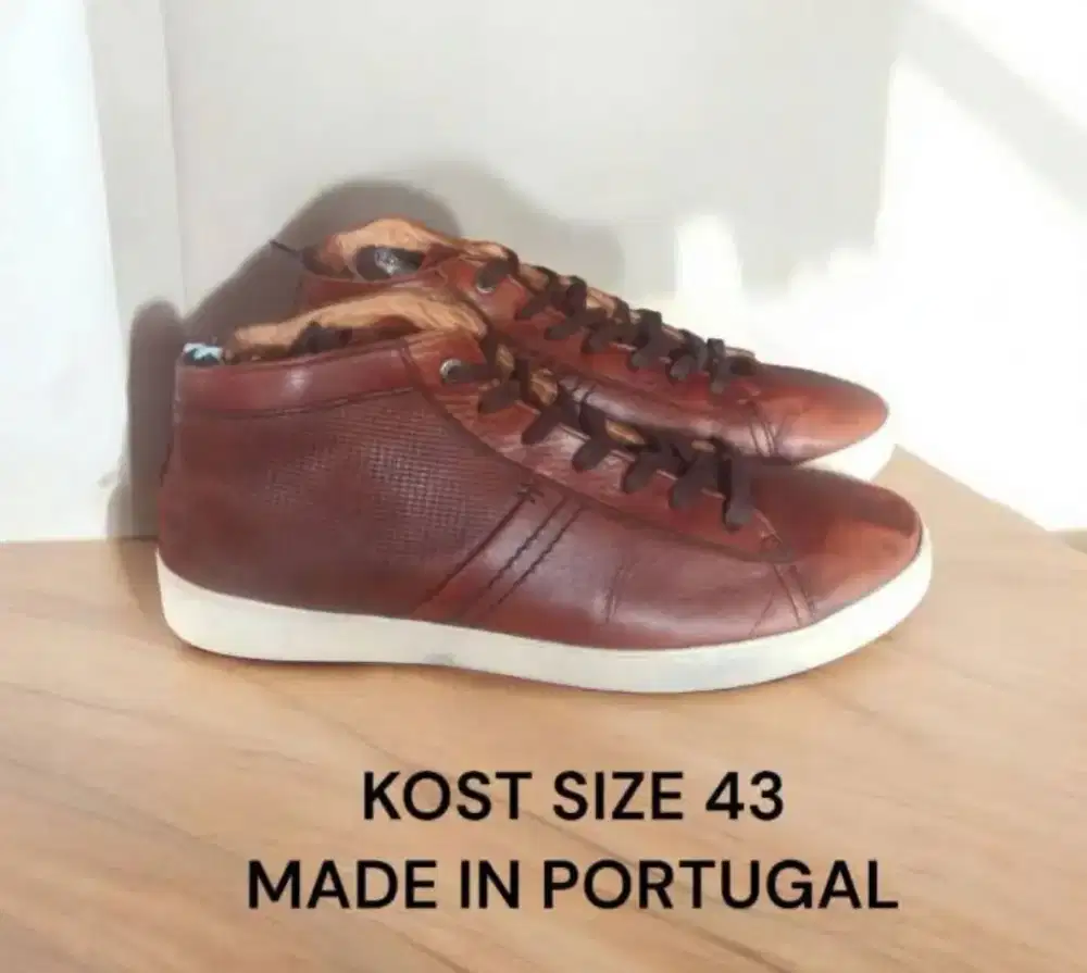 Sepatu merk Kost Made in portugal
