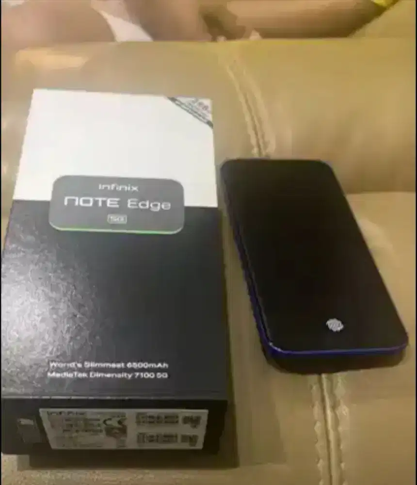 Saya mau jual HP infinix note edge 5g