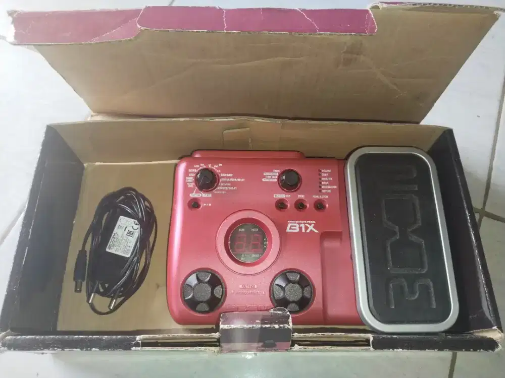 efek zoom bass jg bisa untuk gitar mantap like new nett