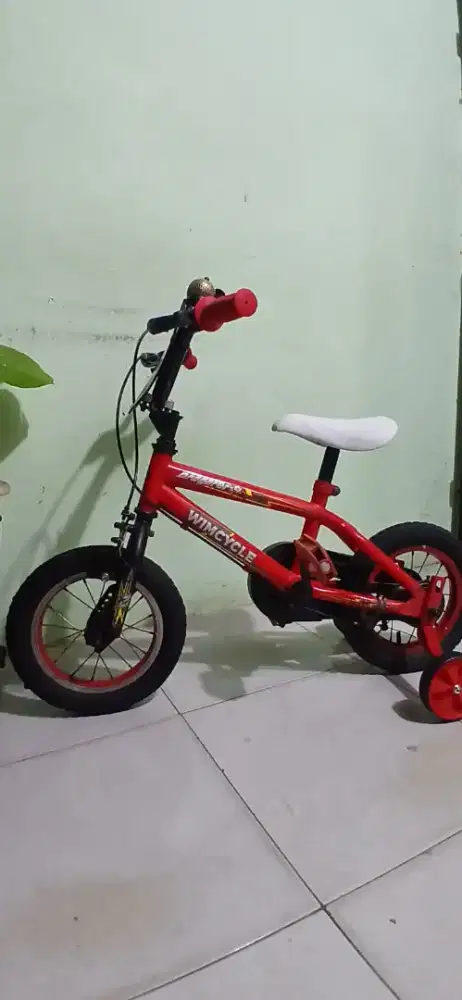 sepeda anak pemula 12 inc WIMCYLE