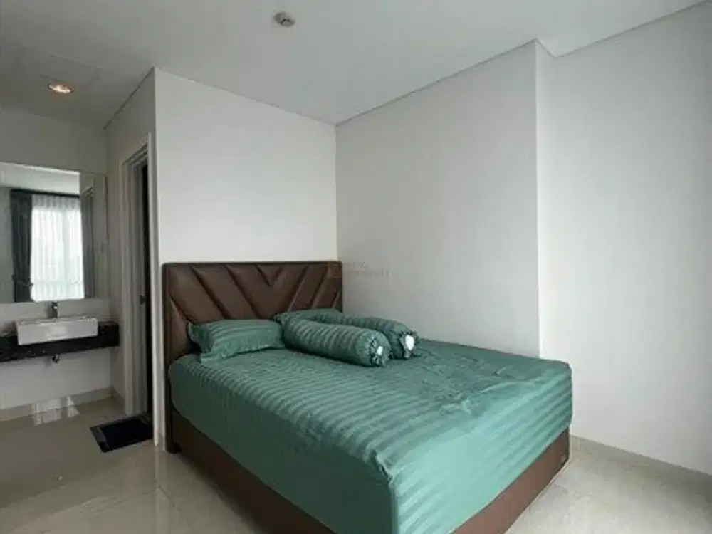 Best Deal! Murah Hunian Ekslusif Disewakan 2br semi furnished (New) Condominium Grand Madison selangkah ke Central park Mall