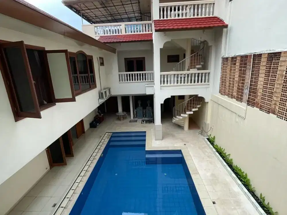 Dijual Rumah Bangunan Lama Kebayoran Baru,Lt.849m2,Bebas Banjir