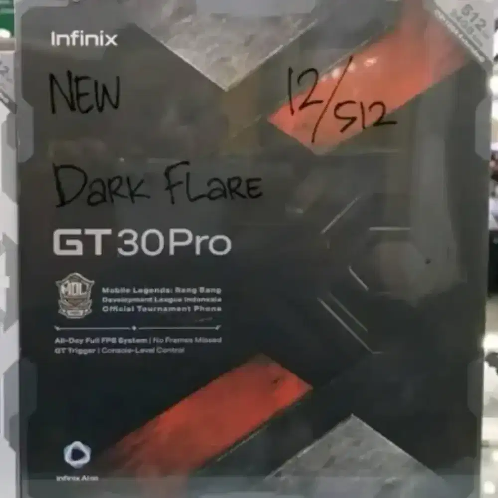 Infinix GT 30 pro ram 12gb 512gb spesial edition gift box dan8/256 5G