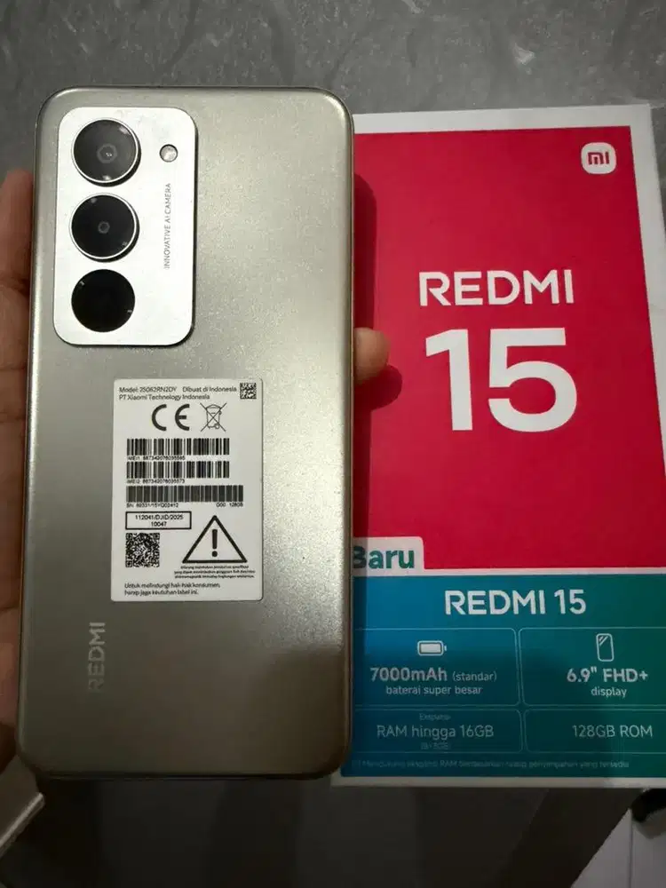 Xiaomi Redmi 15 ram 8/128 like new
