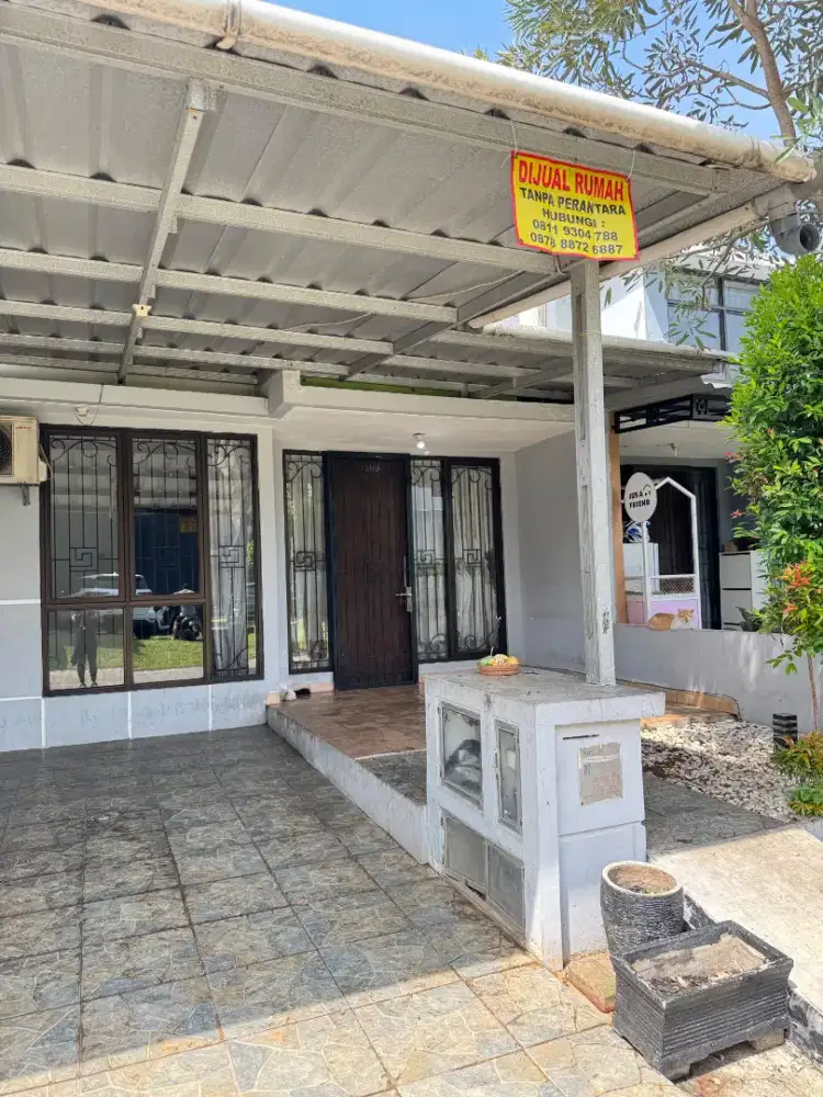 Rumah indah, minimalis, aman & sejuk di Graha Raya Bintaro