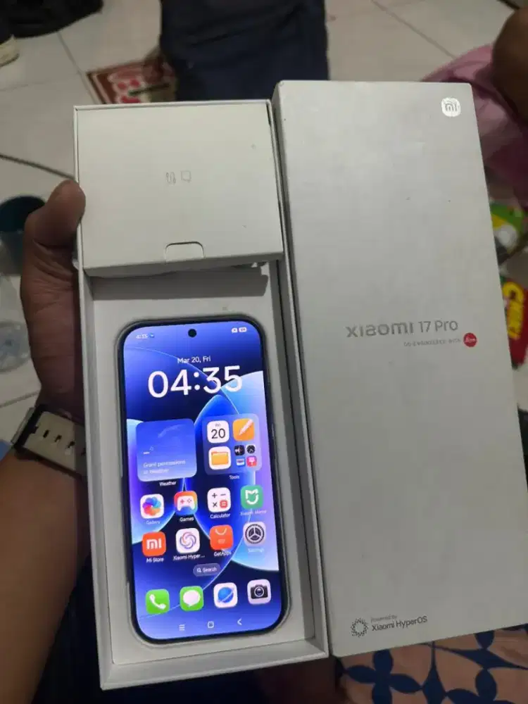 Xixiomi 17 pro 12/256 resmi beacukai.
