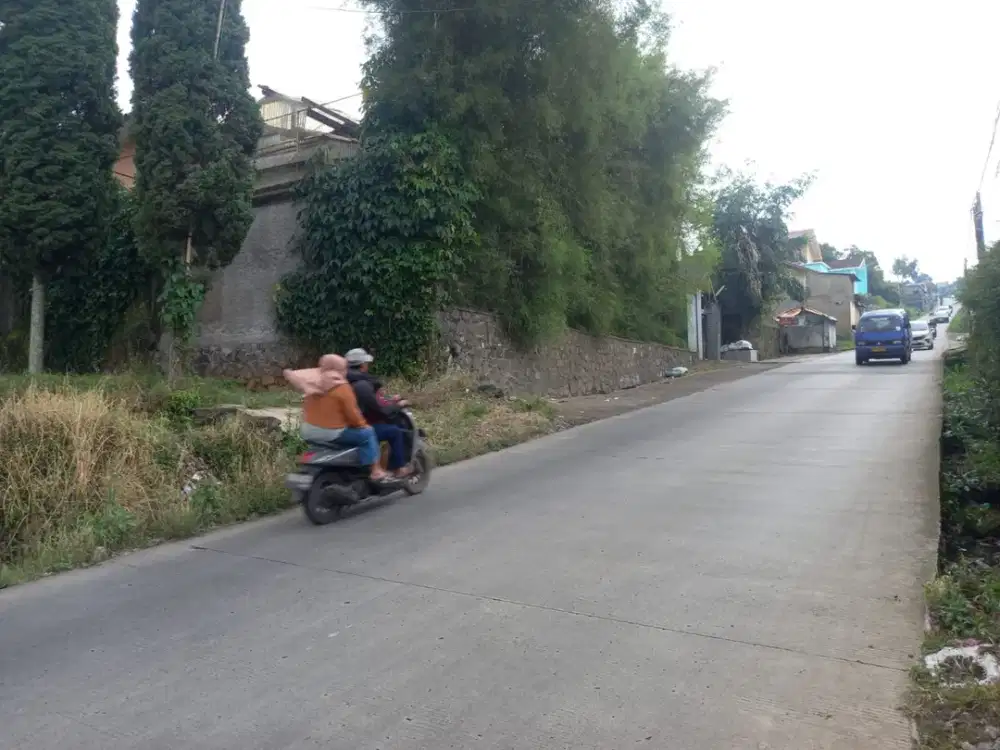 Di jual tanah matang siap bangun mainroad hanya 3jt/mtr di cihanjuang dekat Katumiri KBB