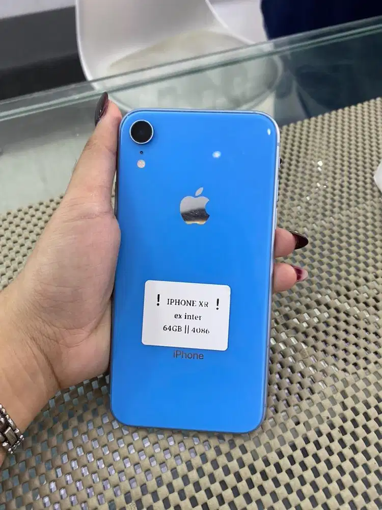 iPhone xr 64gb fullset menerima tukar tambah