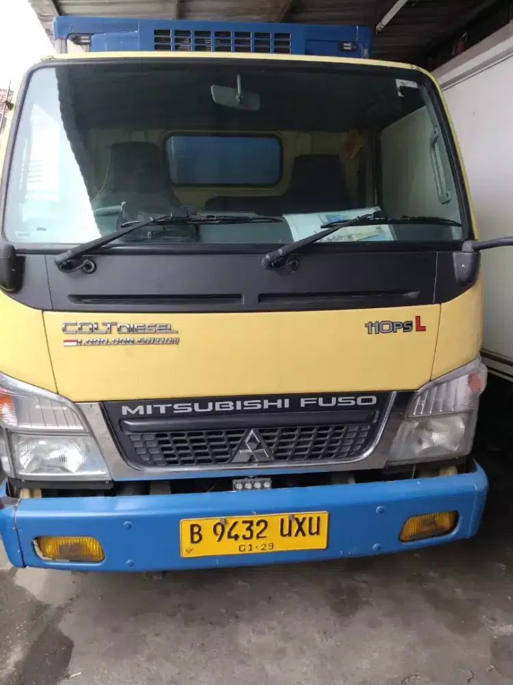 Mitsubishi Colt Diesel Canter 4ban Long FE71L 2018 box freezer long