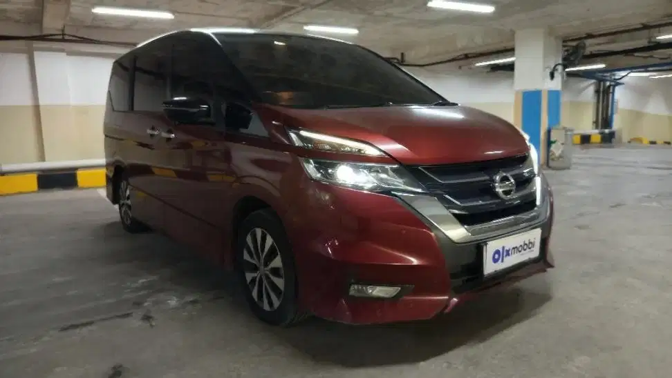 DP MURAH Nissan Serena 2.0 Highway Star Bensin-AT 2019 Merah CTIZB
