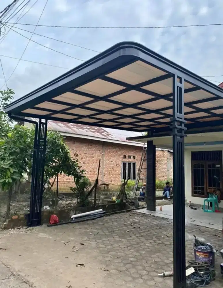Kanopi atap alderon rs