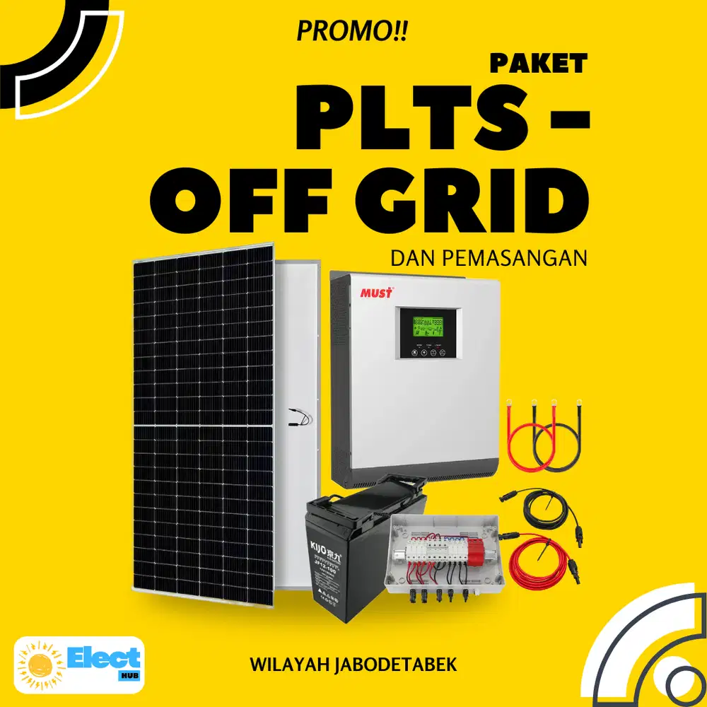 PLTS SISTEM ON-GRID, OFF-GRID & HYBRID