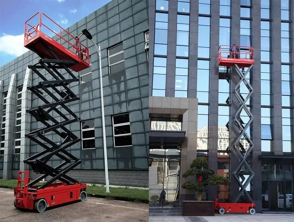 Scissor Lift Electric 12m Ungaran - Cocok untuk Industri Garmen