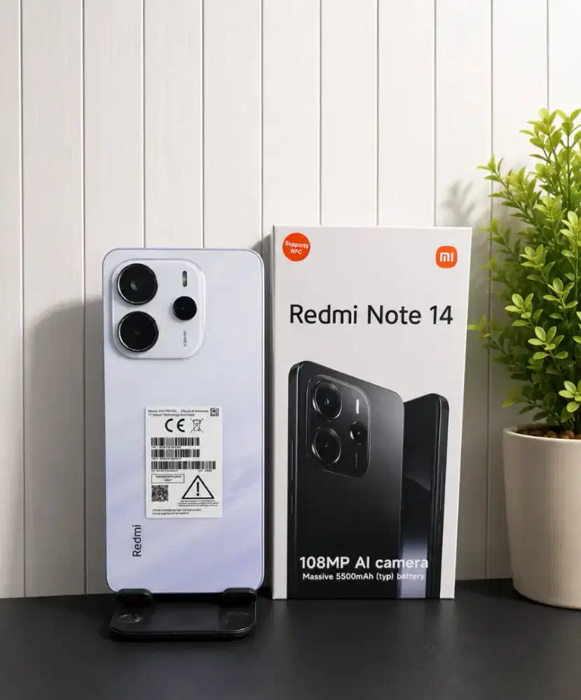 Redmi Note 14 8/256 Mulus Fullset Garansi