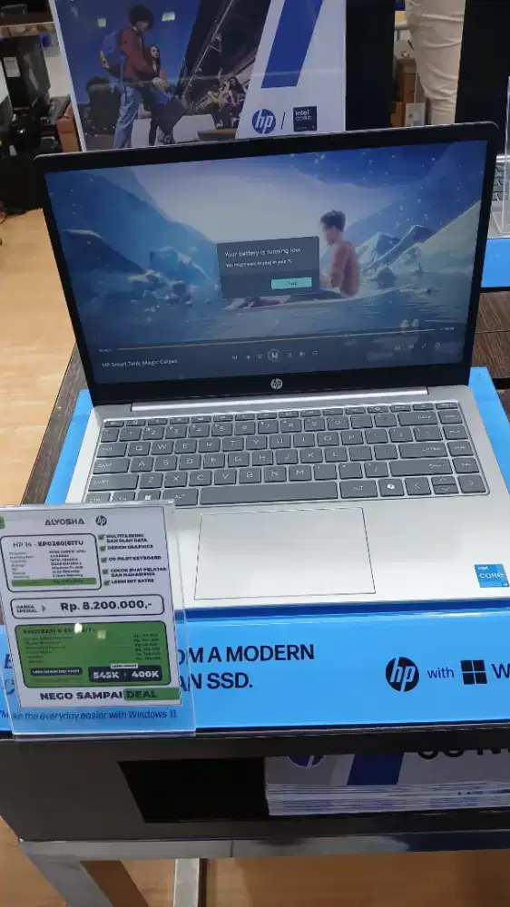 HP 14 EP0260TU INTEL CORE I3 1315U