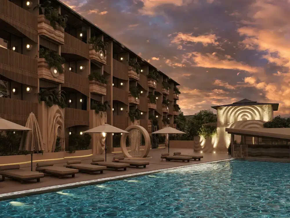 The First Luxury Wellness Resorts of Apartments Complex in The Heart of Ubud