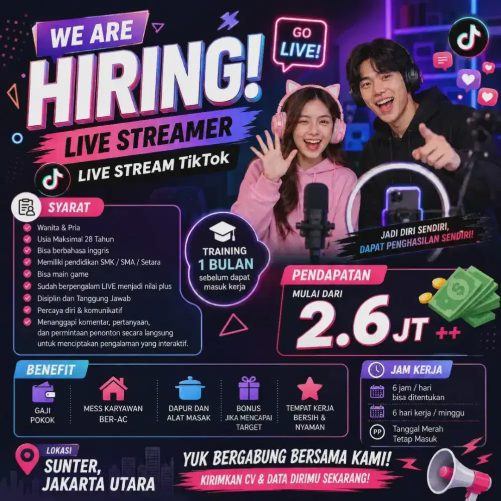 LOKER LIVE STREAM TIKTOK MAIN GAME