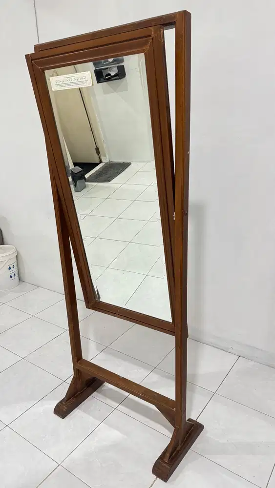 Cermin Goyang Jati Jepara Asli
