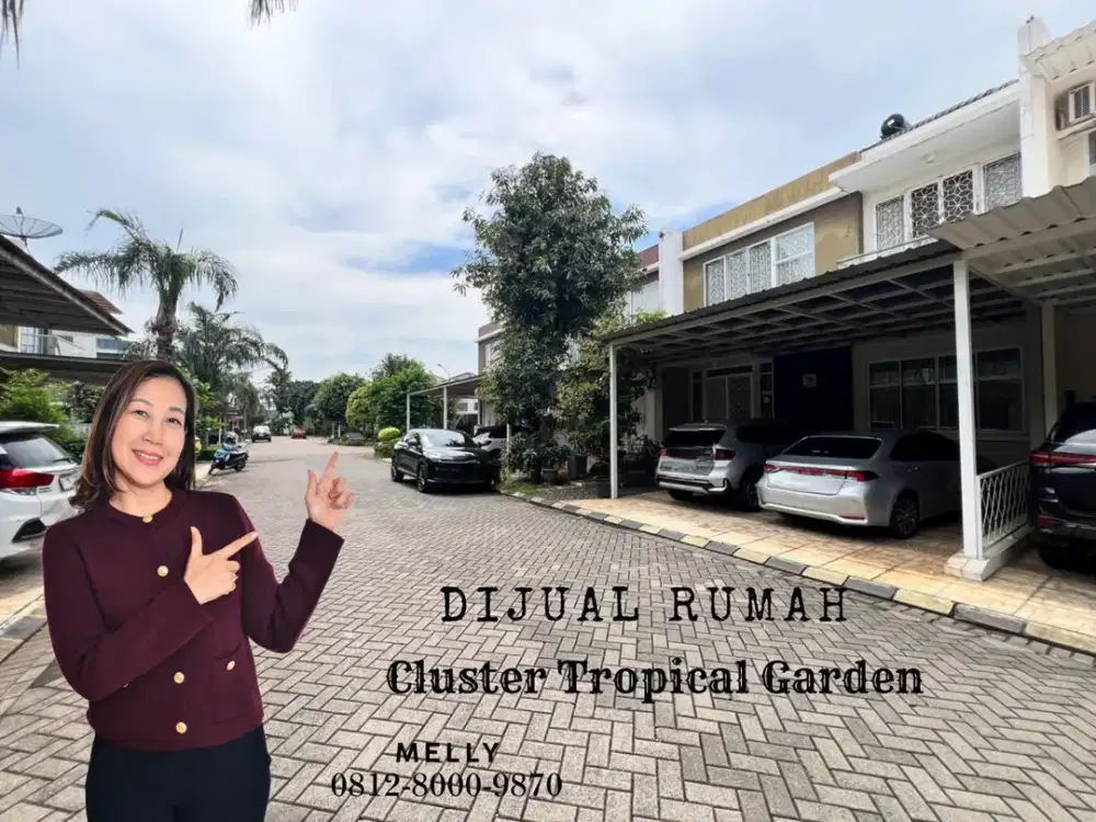 Rumah Akses Mudah Cluster Tropical Garden Grand Galaxy Bekasi Selatan