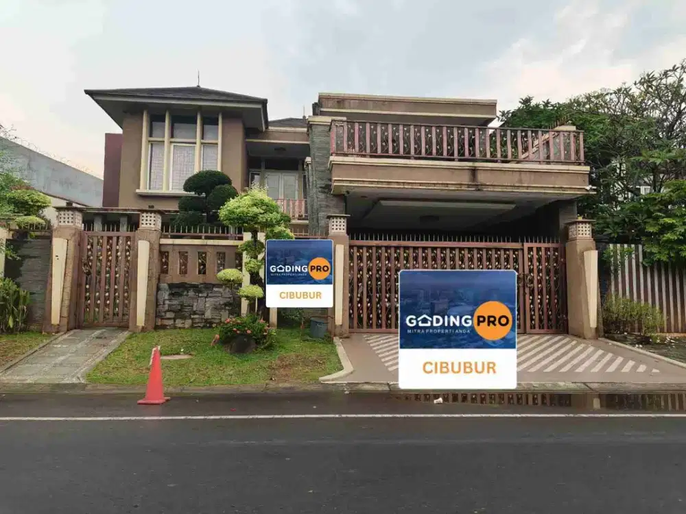 Dijual, 
Rumah Mewah dengan kolam renang di Boulevard Kota wisata cibubur.