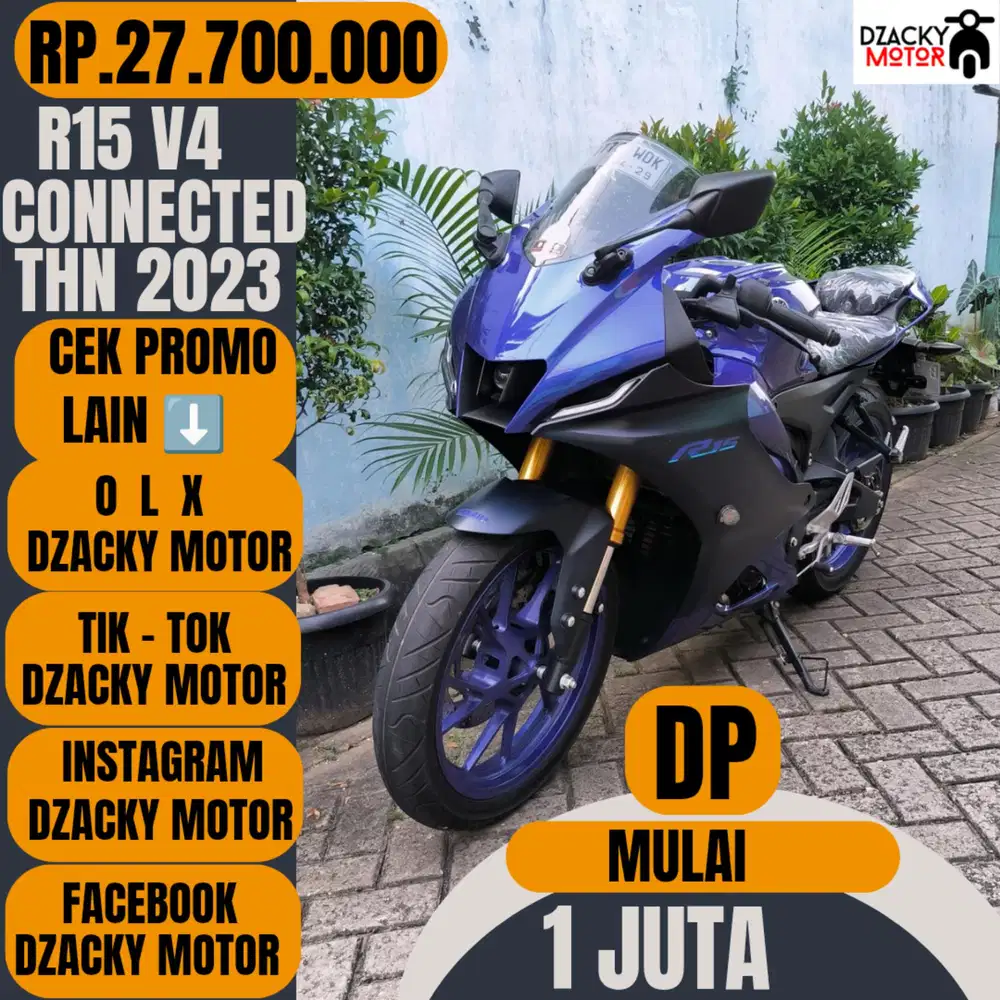 YANAHA R15 V4 CONNECTED 2023 SECOND LIKE NEW