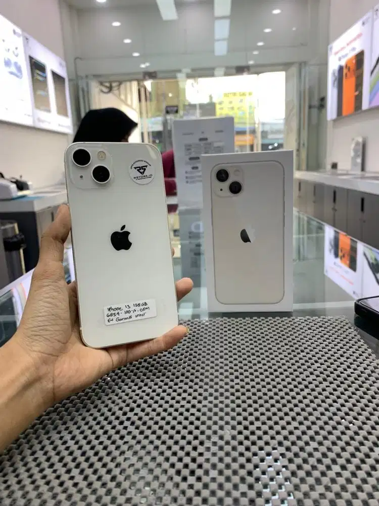 iPhone 13 128Gb Fullset, ex garansi internasional
