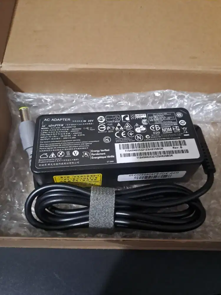 CHARGER LAPTOP LENOVO THINKAD X200 X220 X230