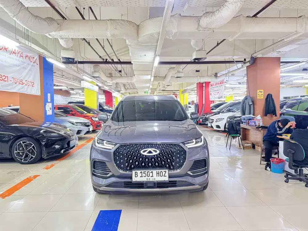 Chery Tiggo 8 Premium 2024 Matic sunroof Abu abu