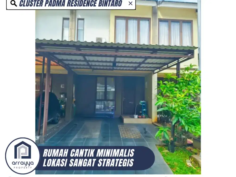 RUMAH MURAH MINIMALIS LOKASI STRATEGIS DI GRAHA RAYA BINTARO (DM90)