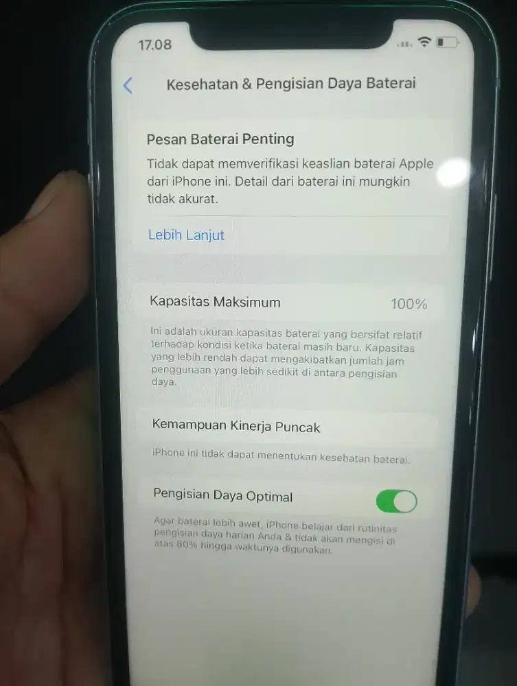iPhone XR 128 permanen all opp