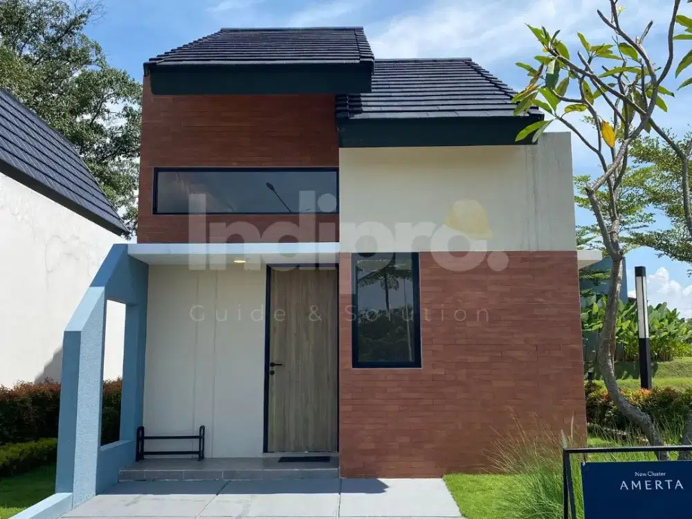 Dijual Rumah Baru Maestria Residence 1 Lantai Dekat Stasiun Parung Panjang