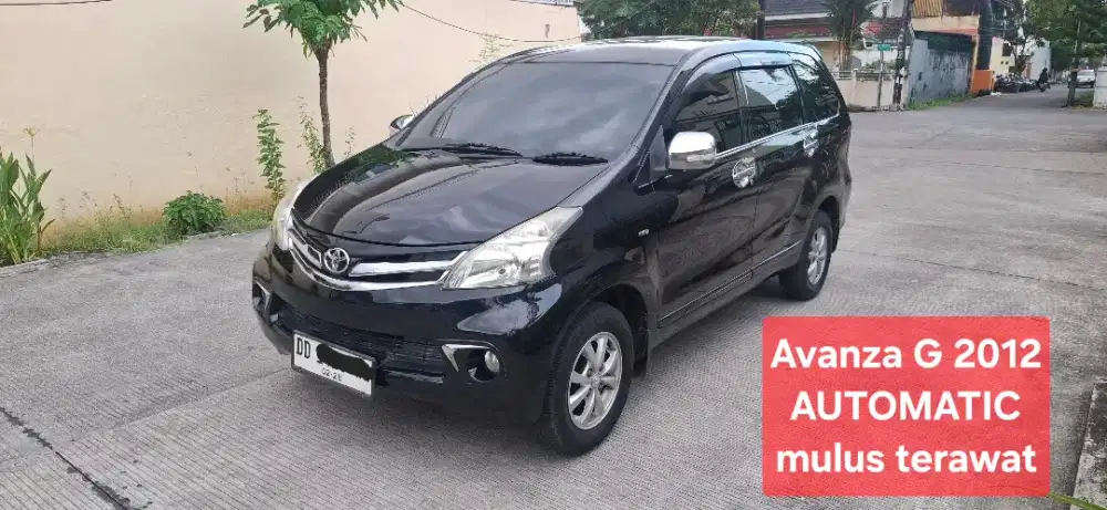 All New Avanza G 2012 Automatic