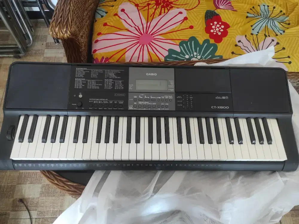 Keyboard Piano Casio CTX-800 Like New Full Set Nego